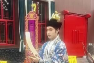 永修天师宫高功步罡踏斗