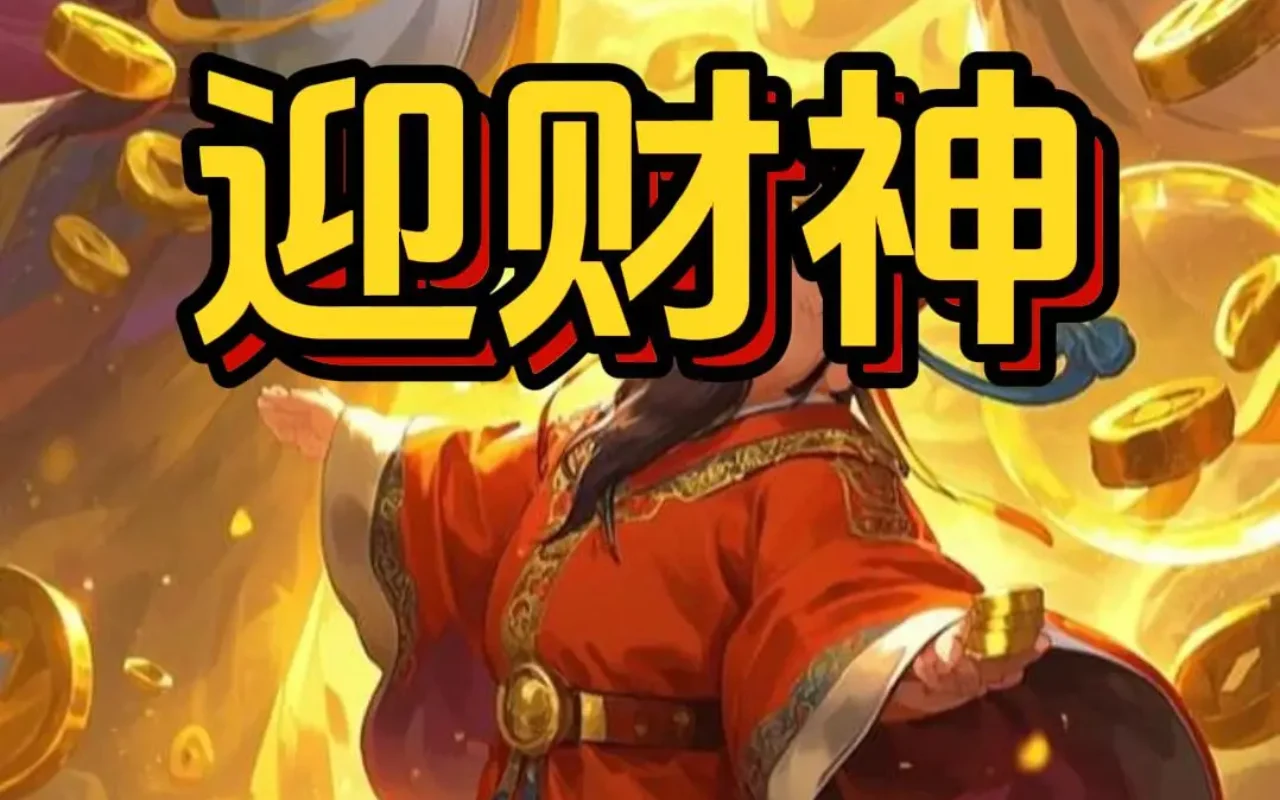 正月初五迎财神